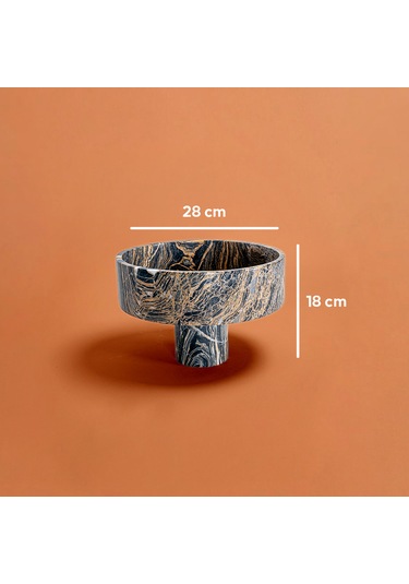 Profondo Ayaklı Mermer Kase