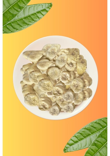 Freezya Freeze Dried Dondurularak Kurutulmuş Muz - 20 Gr