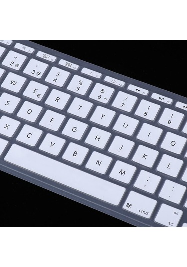 Homyl 11 Inç Macbook Için İspanyolca Fonetik Klavye Beyaz