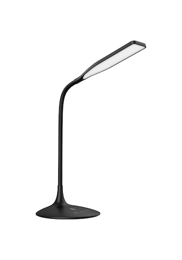 Taotronics Dokunmatik 3 Renk Işıklı Parlaklık Ayarlı Taşınabilir Esnek LED Masa Lambası Siyah