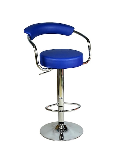 Bürocci Monica Bar Sandalyesi-Lacivert-9510Q0103 Çok Renkli