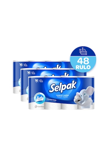 Selpak® Tuvalet Kağıdı 3 x 16 Rulo