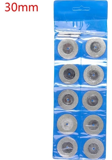 Dremel ve Döner Cihazlar Için 30Mm Dairesel Kesme Elmas Disk