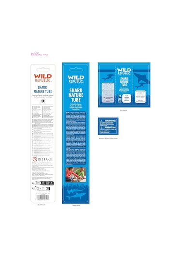 Wild Republic Köpekbalığı Koleksiyonu 12 Parça 12757
