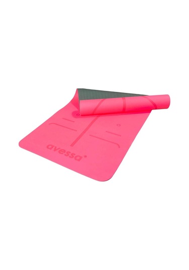 Avessa Tpe-30 Çift Renk Tpe Pilates Minderi Kırmızı Kırmızı