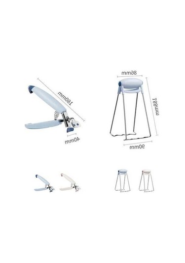 Dancemonkey 304 Lüks Çelik Kelepçe Mutfak Kase Tutacak Altın