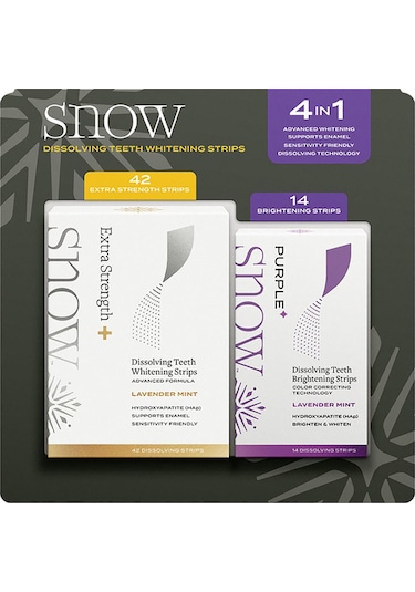 Snow Dissolving Teeth Whitening Strips Set