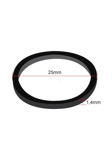 Ekoset Siyah Paket Ambalaj Toka Para Lastiği 40 MM 1000 Adet