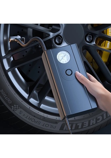 Boatshop1 12v Kablolu Hava Kompresörü Kablolu İşaretleyici Arabalar Motosikletler Bisikletler İçin Lastik Şişirici