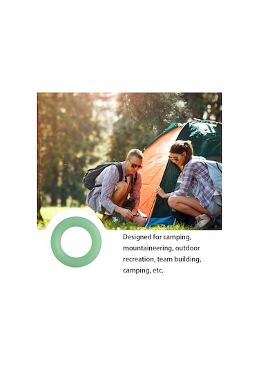 MSO Fosforlu O-Ring Halka Olta Balıkçılık Kamp Kamış Çivi Çadır 10 Adet