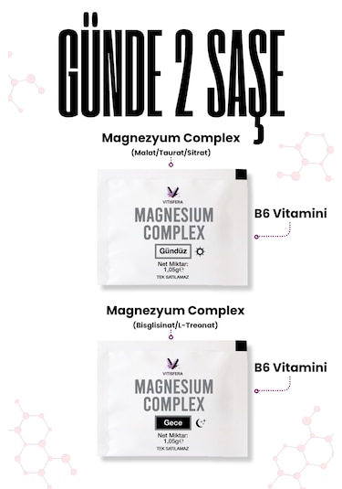 Magnezyum Complex Gündüz-Gece 60 Saşe