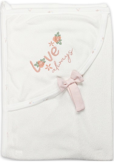 Bistyle Üçgen Başlıklı Havlu Grow İn Love Tekli