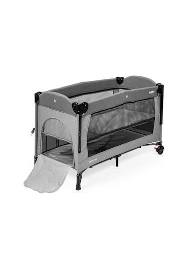 Baby2go Hound Anne Yanı Oyun Parkı 60x120 Cm Gri