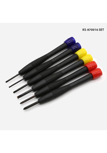 Kingsdun 6 Si 1 Arada Çok Amaçli Tornavida Seti Ks-870016