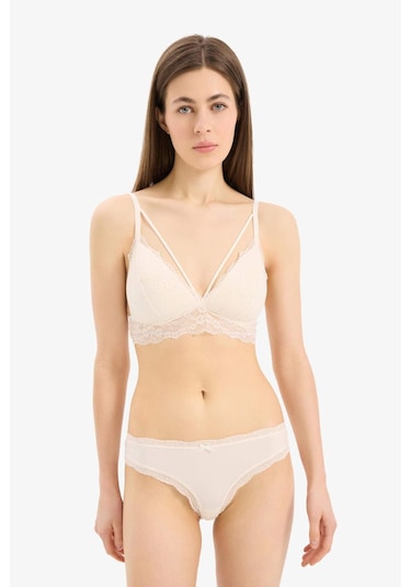 DeFacto Pedli Dantelli Kaplı Bralet-Fall in Love R6569AZ25SPWT46 DeFacto Pedli Dantelli Kaplı Bralet-Fall in Love R6569AZ25SPWT46
