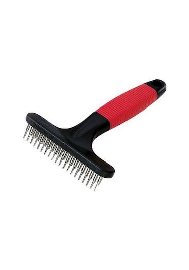 Ferplast Gro 5874 Kıtık Açar Çift Sarma Tırmık Tarak Siyah
