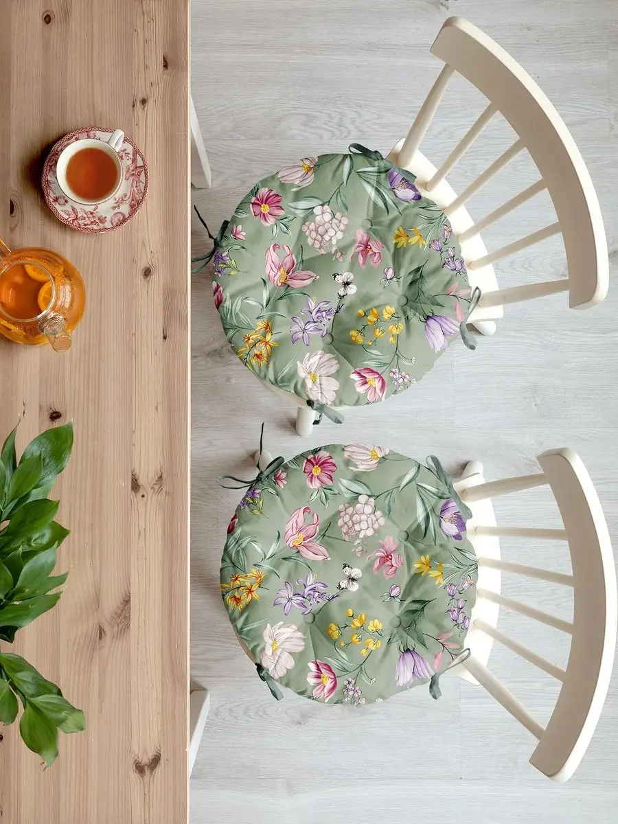 Mia Cara Sandalye Başlığı Seti 40 Cm 2 Adet 145346752 Yeşil