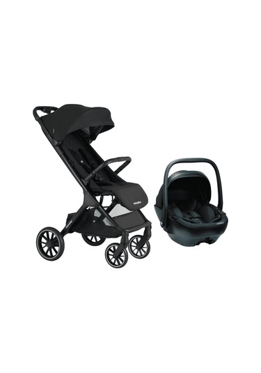 Easywalker Jackey Xl Bebek Arabası Shadow Black - Guardix Anne Kucağı Siyah