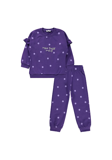 Civil Girls Kız Çocuk Eşofman Takımı 2-5 Yaş Mor 25959992k21 Mor
