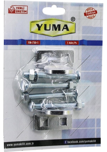 Yuma Ym-730-1 Kapı Emniyet Rezesi Asma Kilit Takılabilir Menteşe 5570 Diğer