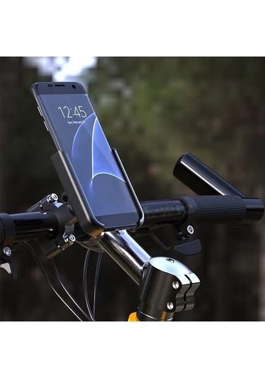 Lemestar Dayanıklı Alüminyum Bisiklet Ve Motosiklet Telefon Tutucu - Ayarlanabilir, Kaymaz