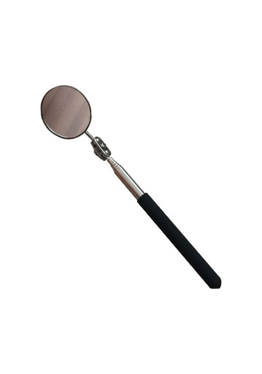 Sones Araba Tamir Algılama Aynası Üniversal Katlanır Kaynak Şasi Muayene Ayna Model: Siyah Saplı 50mm