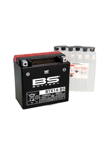 Bs Battery Btx14-bs Motosiklet Aküsü