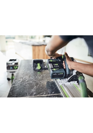Festool Tsc 55 Şarjlı + Klavuzlu Akulu Sunta Kesme Makinası