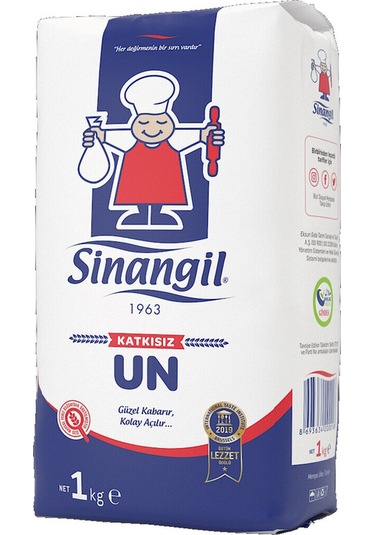 Sinangil Un 1 Kg Çok Amaçlı Buğday Unu, Ev Ve Profesyonel Kullanım
