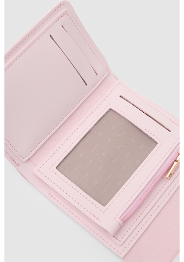 Shule Bags Mysa Medium Zarf Cüzdan Pudra Pembe