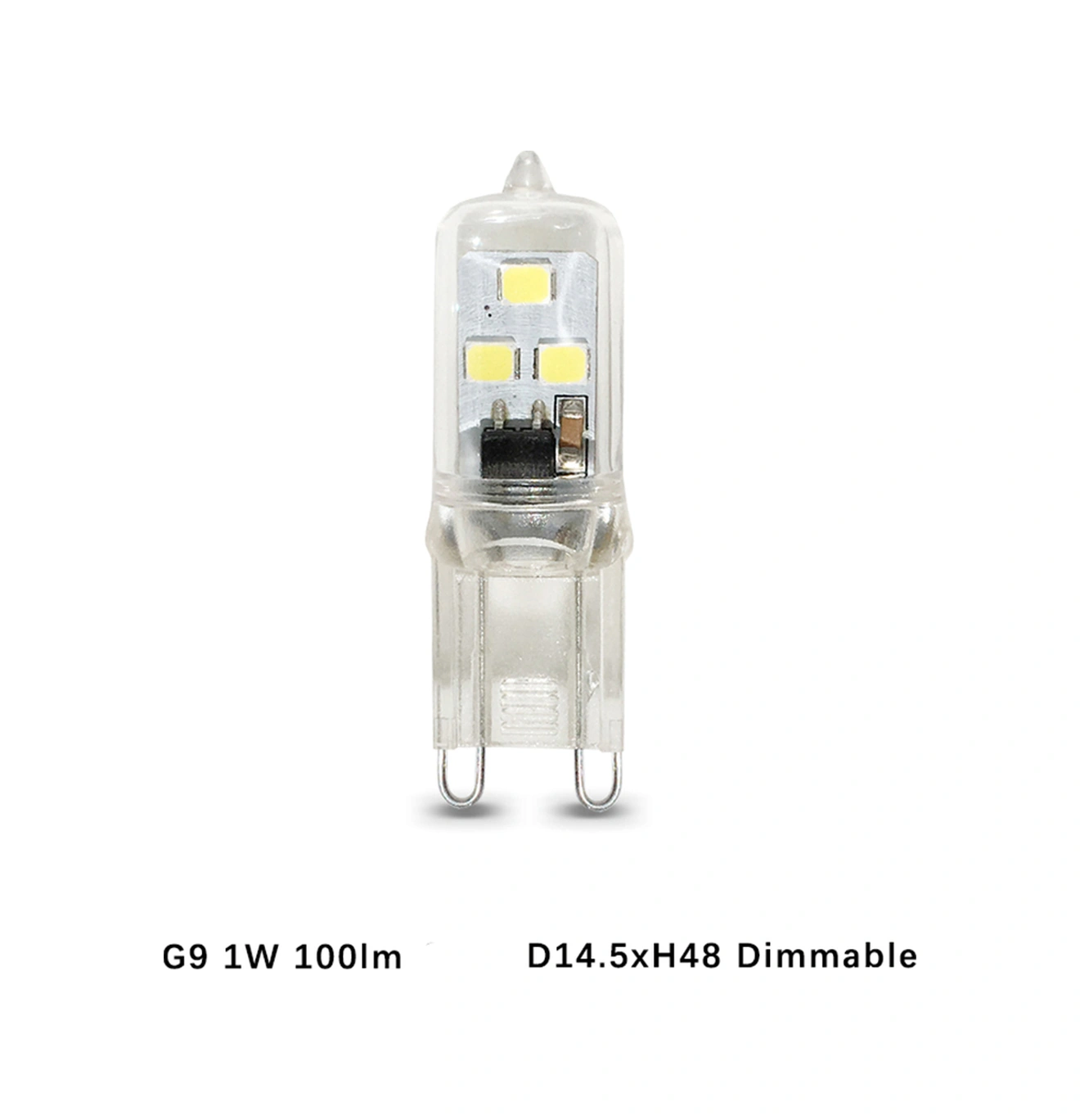 Youmex G9 Led Ampul 1w 6smd2835 360 Isı Beyaz 220v Enerji Tasarruflu Yüksek Parlaklık Halojen Yerine Geçer