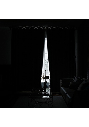 Novahub Festnight Karaoutma Perdeleri - Termal İzolasyonlu Oda Karanlıklaştırıcı 2 Parça Diğer