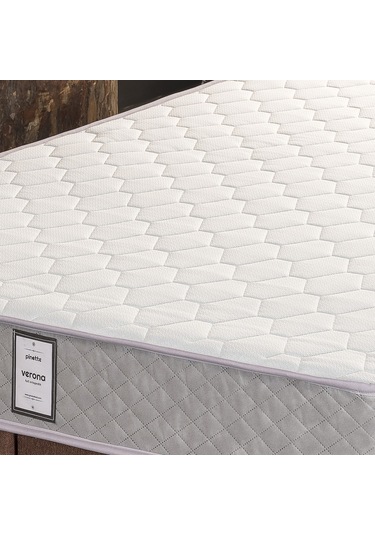 Nironyatak Çift Kişilik 200X200 Cm Yatak Full Ortopedik Sert Kare Yatak