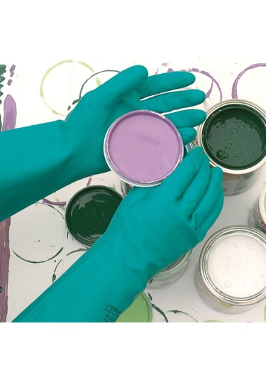 Kimyasal Eldiveni Nitril 33Cm | Juba 821