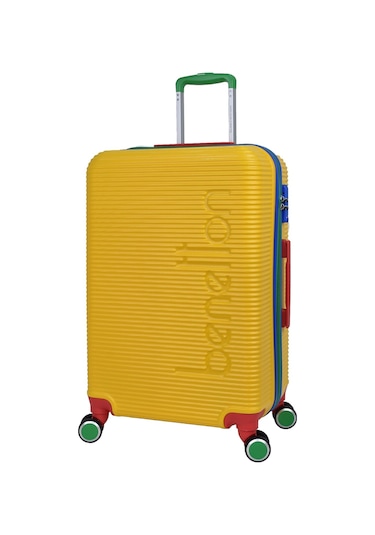 United Colors Of Benetton Lüx Abs 3'lü Valiz Seti Sarı Bnt500 Sarı