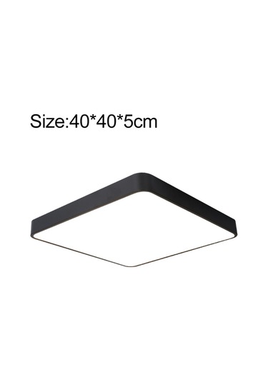 Macaron Kare Tavan Lambası, Beyaz Işık For 40cm Diğer Diğer