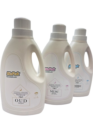 Biopak Sıvı Deterjan Ve Yumuşatıcı 2'1 Arada 3'lü Set