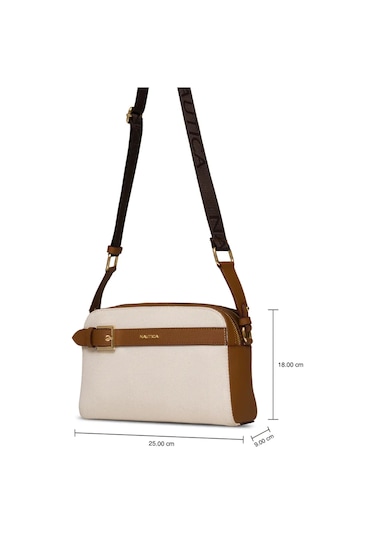 Nautica Kadın Postacı Çantası Bej - Taba Cn7238t Bej