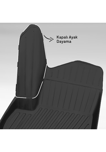 Teamcar Tesla Y 2019 Sonrası Uyumlu Premium Serisi Havuzlu Paspas