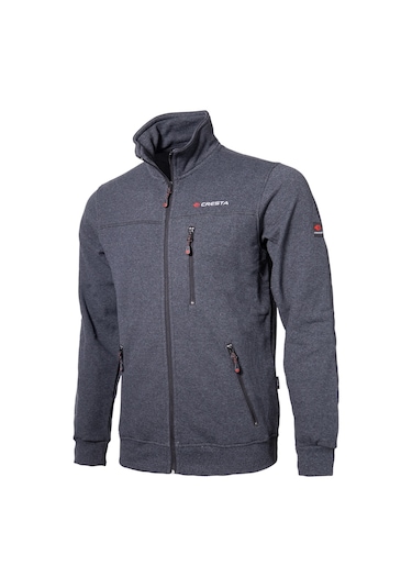 Cresta Outdoor Fermuarlı Erkek Sweatshirt