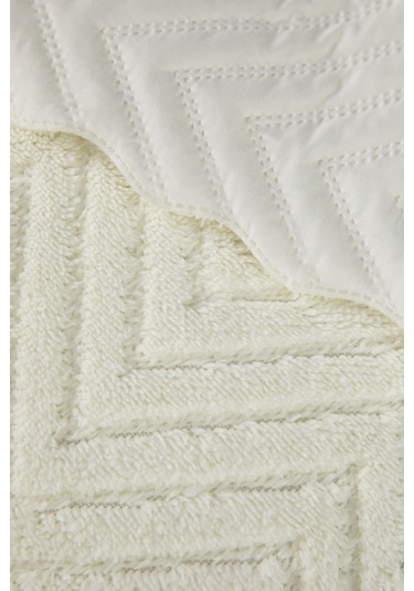 Liena Wellsoft Çift Taraflı 4 Mevsim Tek Kişilik Yatak Örtüsü - K Krem