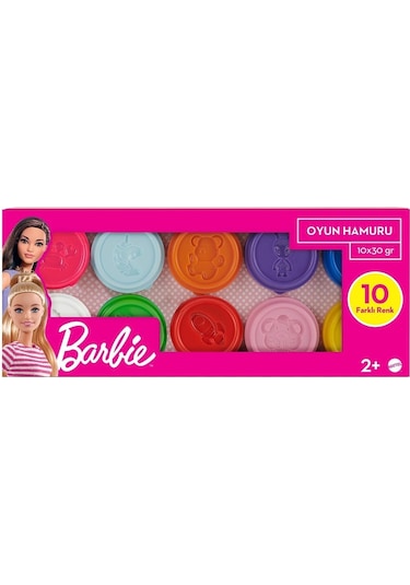 Barbie 10x30 G Oyun Hamurları HHJ37
