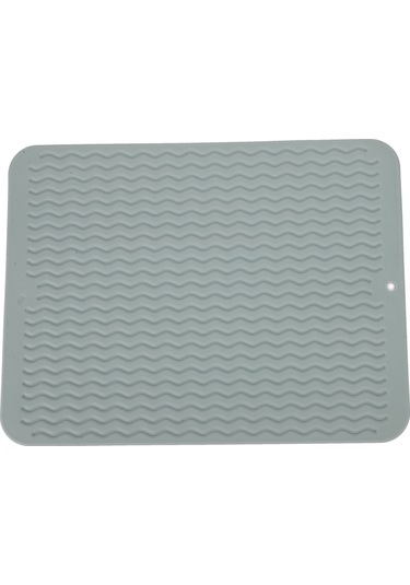 Kangvka Gümüş Renkli Gıda Grubu Kauçuk Havlu:temizleme, Isıya Dayanıklı, Kaymaz Önleyici, Çekirdekli Tank Matı