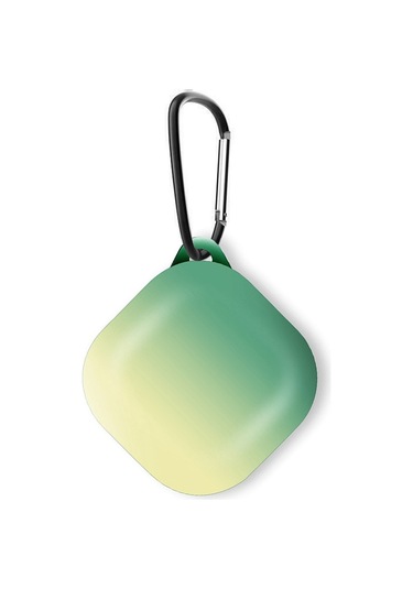 Microsonic Samsung Galaxy Buds Fe Kılıf Degrade Rubber Yeşil Sarı