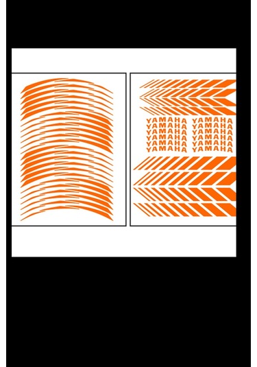 Yamaha Florasan Turuncu Yamaha Racing Şerit