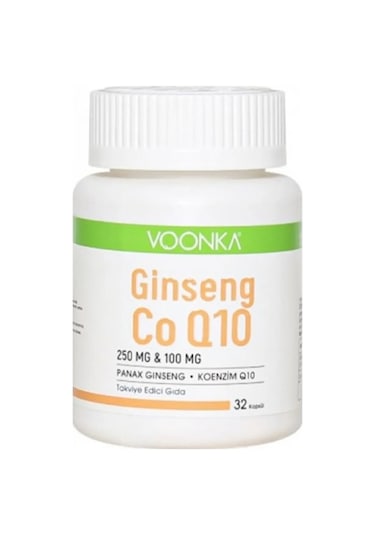 Voonka Ginseng Coenzyme Q10 32   Kapsül