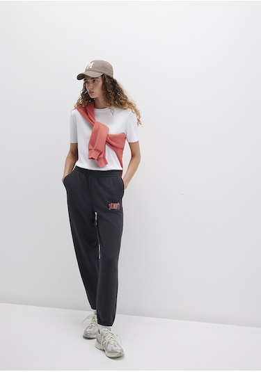 Mavi - Mavi Logo Baskılı Antrasit Eşofman Altı 1010757-80106 Antrasit