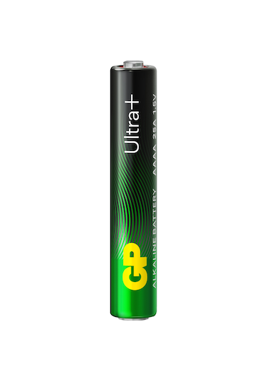 GP Batteries 25A Ultra Plus Lr8D425/E96/AAAA Boy İncenin İncesi Pil, 1.5 Volt, 2’li Kart