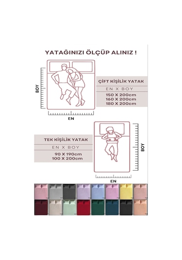 İqon Ranforce Dokuma Lastikli Çarşaf Takımı Tek Kişilik - 21 Renk Mor