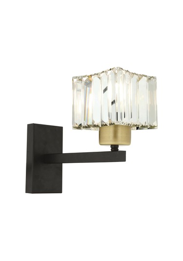 Britney Eskitme Kristal Taşlı Duvar Lambası Yatak Odası-Yatak Baş Eskitme